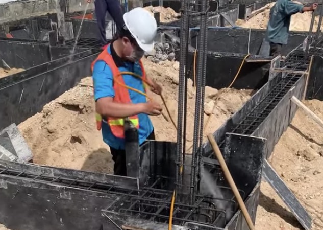 Video Chống móng biệt thự cam lâm Khánh Hoà